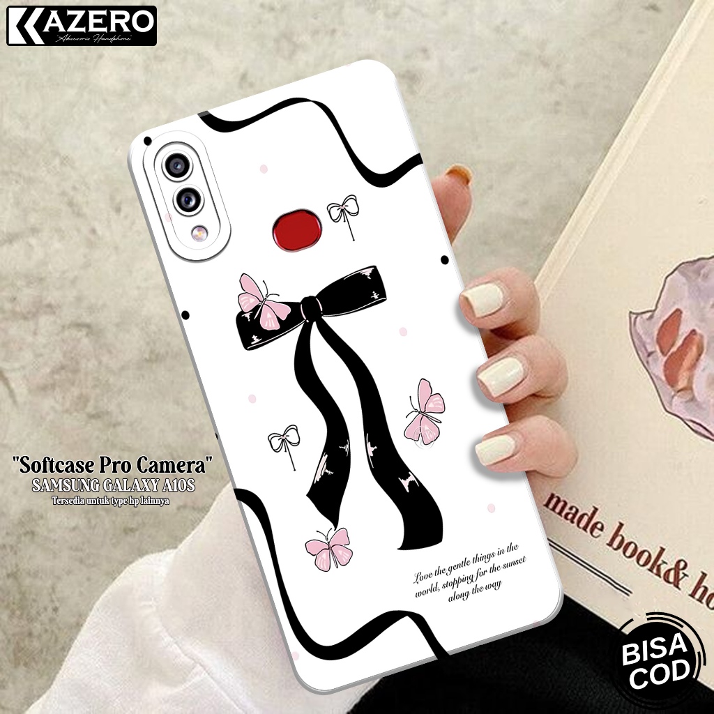 KAZERO Case Samsung Galaxy A10S Fashion Case Aesthetic Softcase Samsung Galaxy A10S Silikon Pro Came