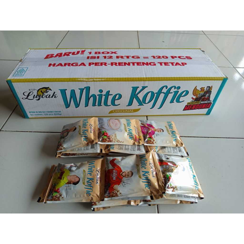 

Luwak White koffie Dus( isi 120x20gr)