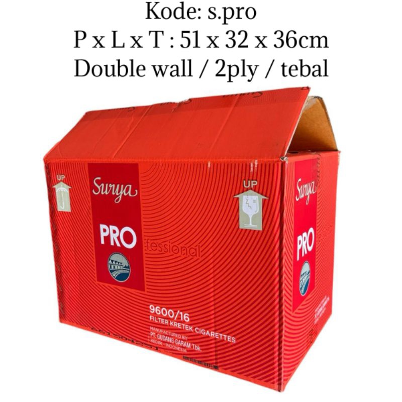 Kardus bekas besar/kardus bekas tebal/kardus super besar/kardus packing pindahan / karton box/dus po