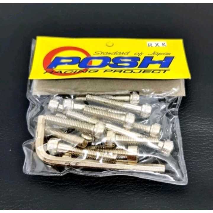 Baut blok bak mesin yamaha rx king rxs rxk