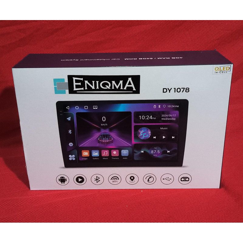 Head unit Android Enigma DY1078 9inch Ram 4/64 IN-CELL- /Head unit Android Enigma DY1078 9inch Ram 4