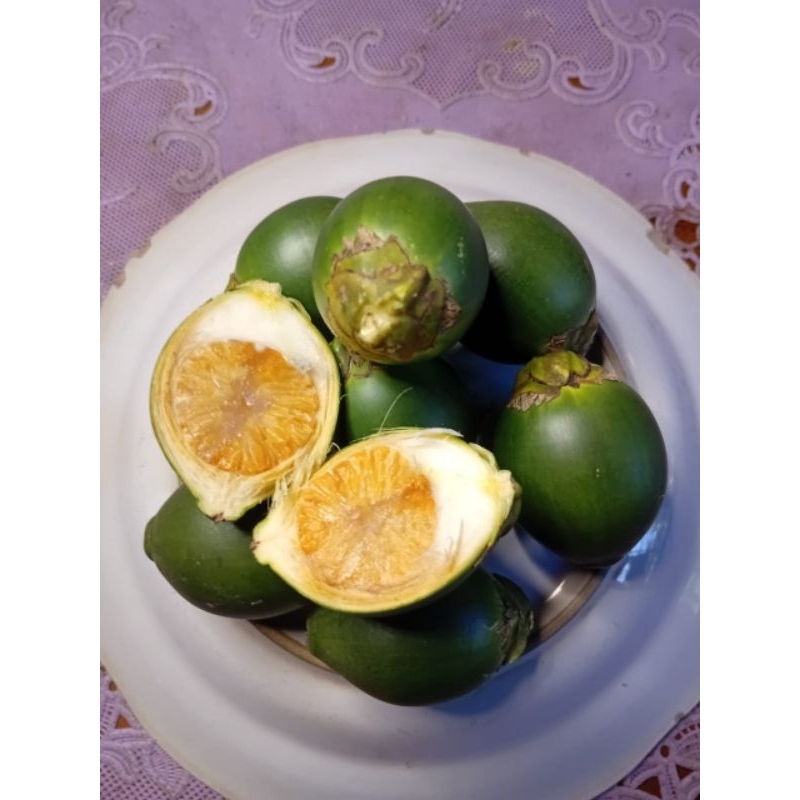 

buah pinang muda /pinang muda fresh /Jambi muda/pinang Lampung isi 10buah