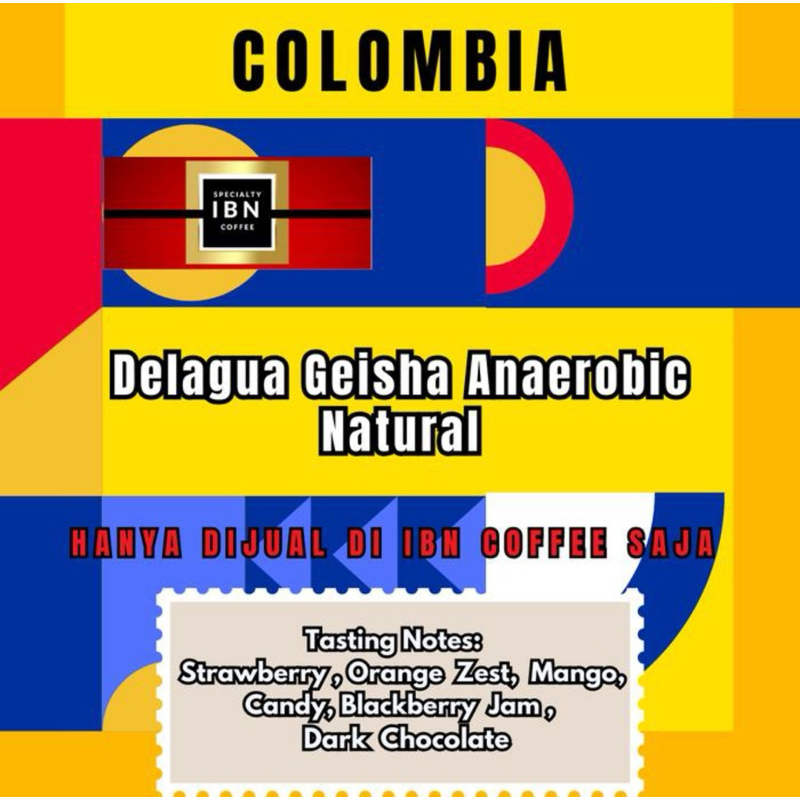 

Colombia Delagua Geisha Anaerobic Natural Coffee