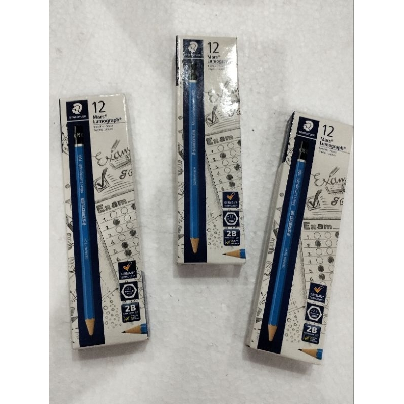 

PENSIL 2B MERK STEADLER PENSIL TULIS PENSIL UJIAN