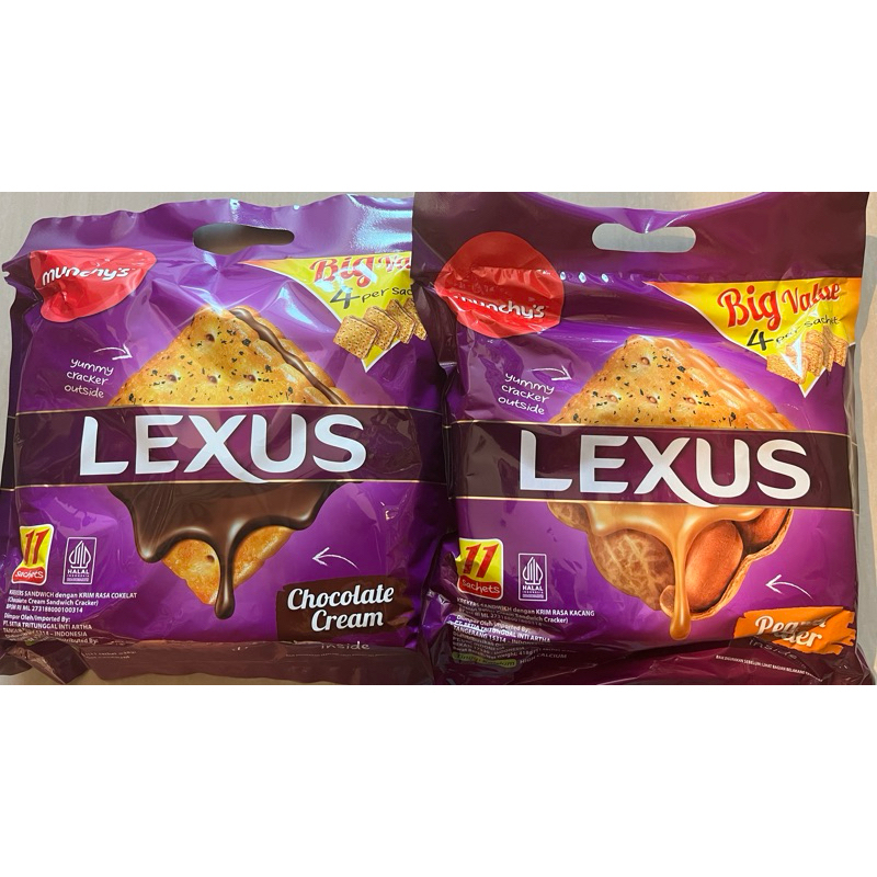 

Lexus Crackers Sandwich Peanut Butter/Chocolate 418gr