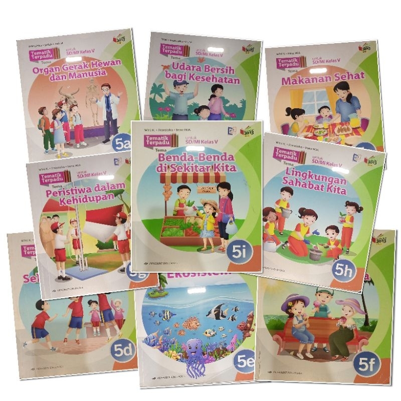 BUKU TEMATIK TERPADU BEKAS KELAS 5