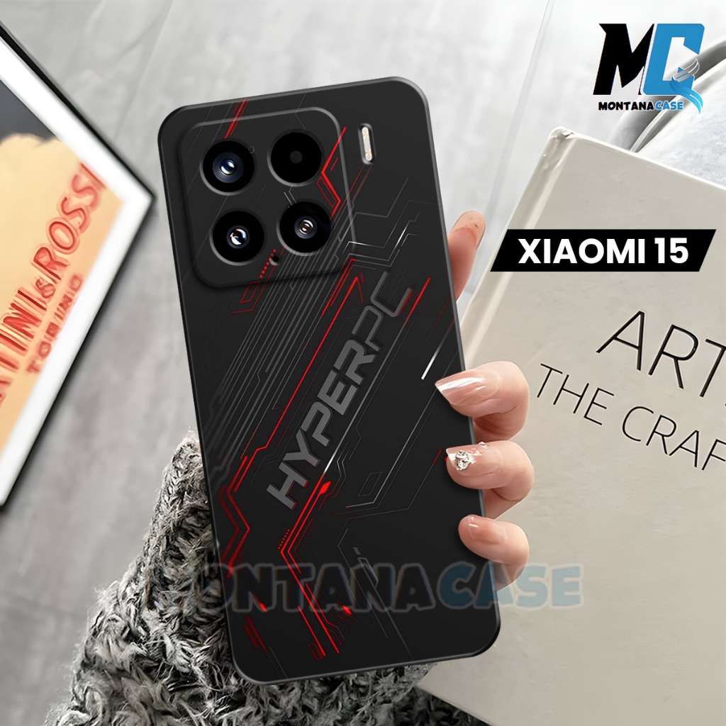 MONTANA CASE - Casing Silikon Terbaru HP Xiaomi 15 5G - Softcase UV Printing Motif ROG HyperOS - Cas