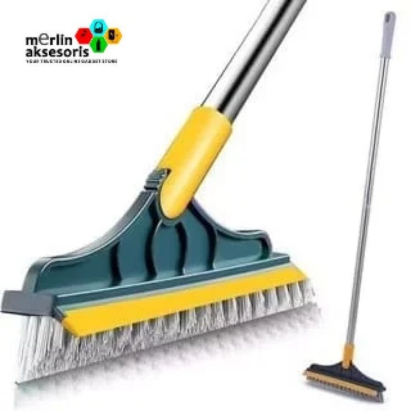 Sikat WC 2in1 Sikat mandi gagang panjang