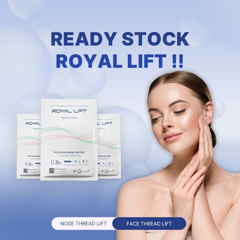 Royal Lift PDO/PCL Hiko Thread Lift, Nose Thread Lift Benang Hidung dan Wajah