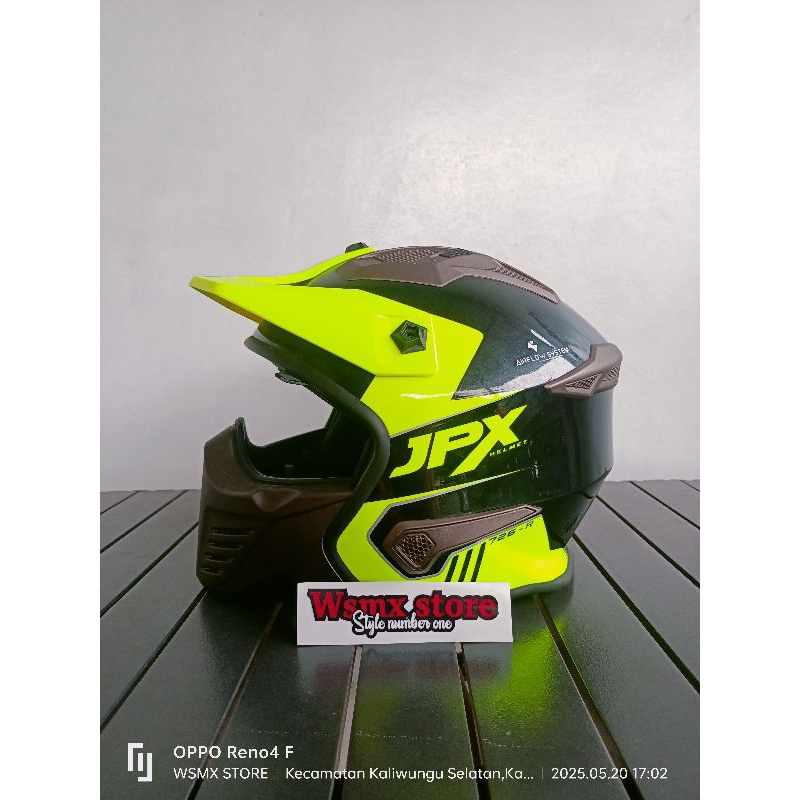 helm jpx original seri 726 half face full face
