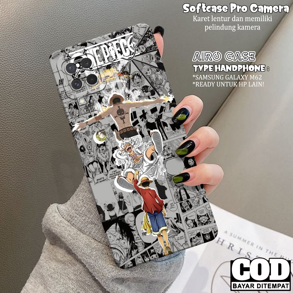 Case Hp Samsung Galaxy M62 Terbaru - Fashion Case ANIME - Softcase Samsung Galaxy M62 - Case Lucu - 