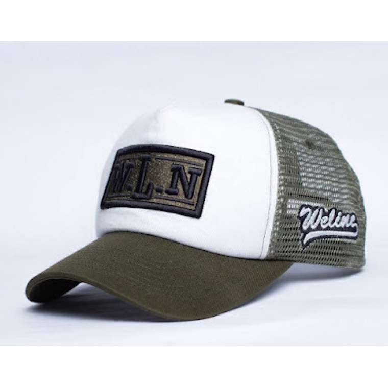 KODE J88G WELINE  Topi Trucker Hat W1 Baseball Jaring