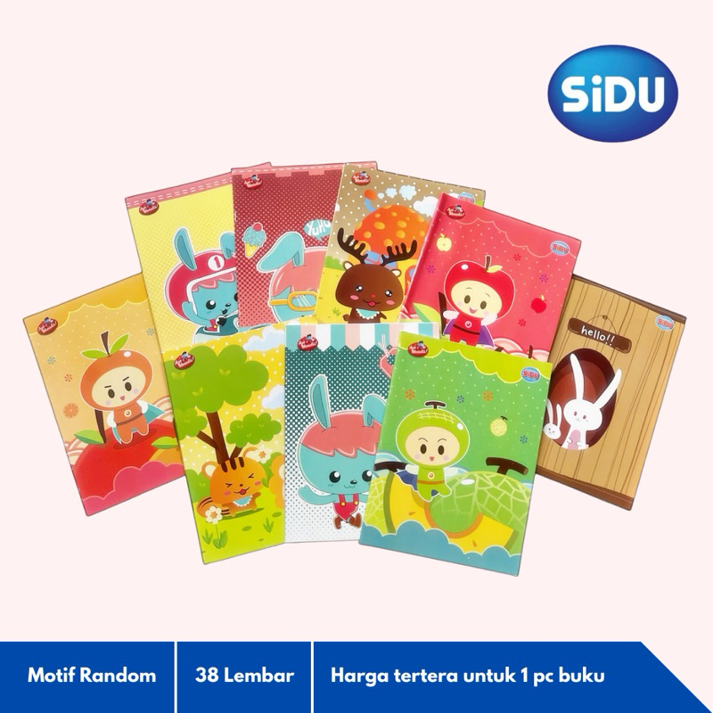 

Buku Tulis SIDU 38 Lembar - Harga Murah per 1 Pc
