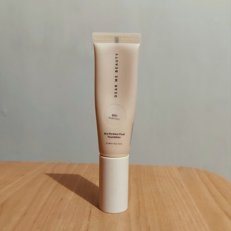 (preloved) dear me beauty airy poreless fluid foundation N01