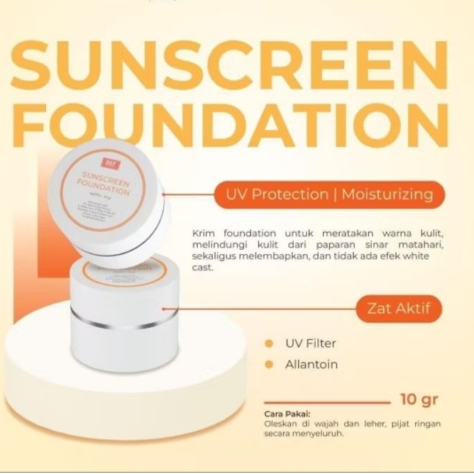 DEF SUNSCREEN FOUNDATION 10 GRAM