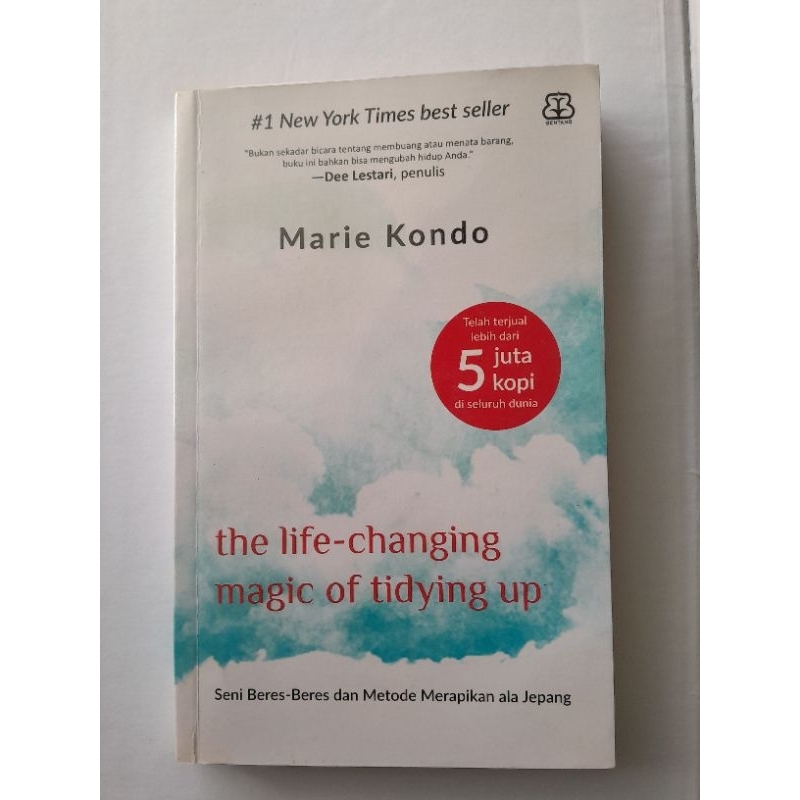 preloved buku marie kondo