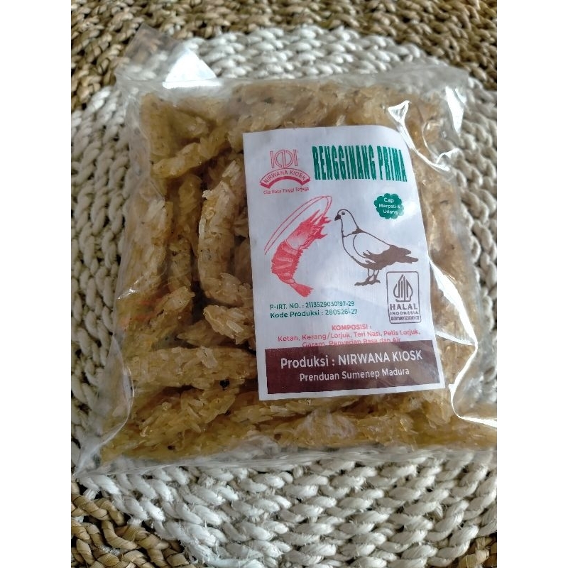 

rengginang ketan ikan teri asli madura