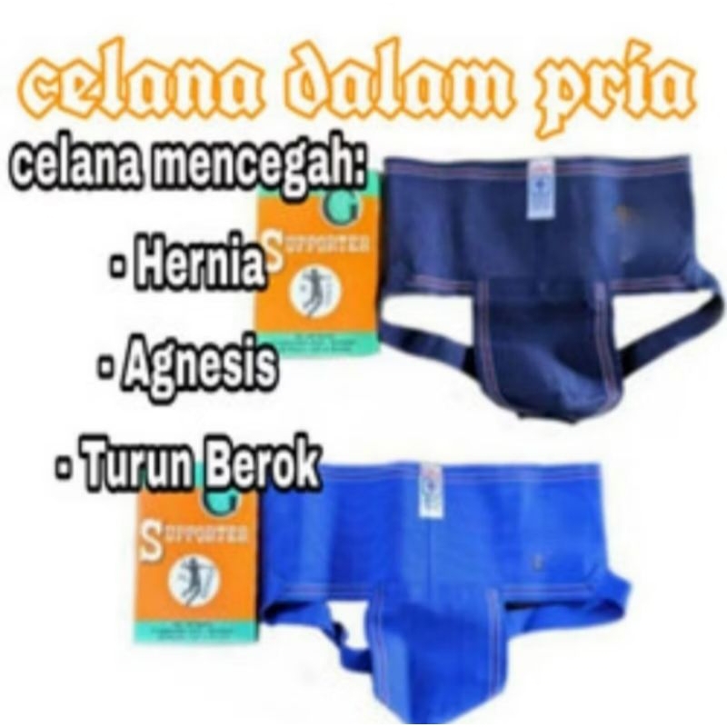 READY CELANA SUPPORTER PRIA/CELANA HERNIA/CELANA KORSET PRIA