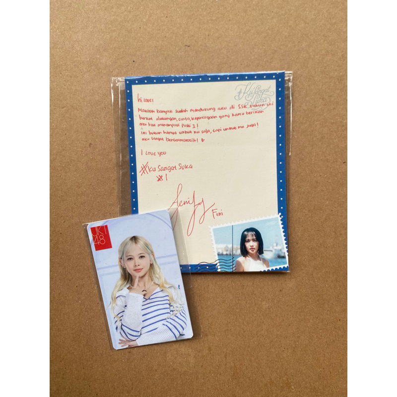 GRETTING CARD + PC JTRUST FENI (BUNDLING)