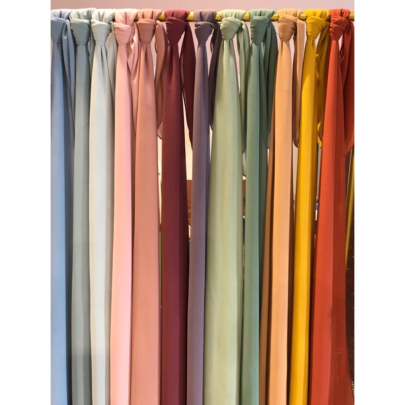 BASIC SHAWL ARASCARF - ex melody scarf pashmina arascarf