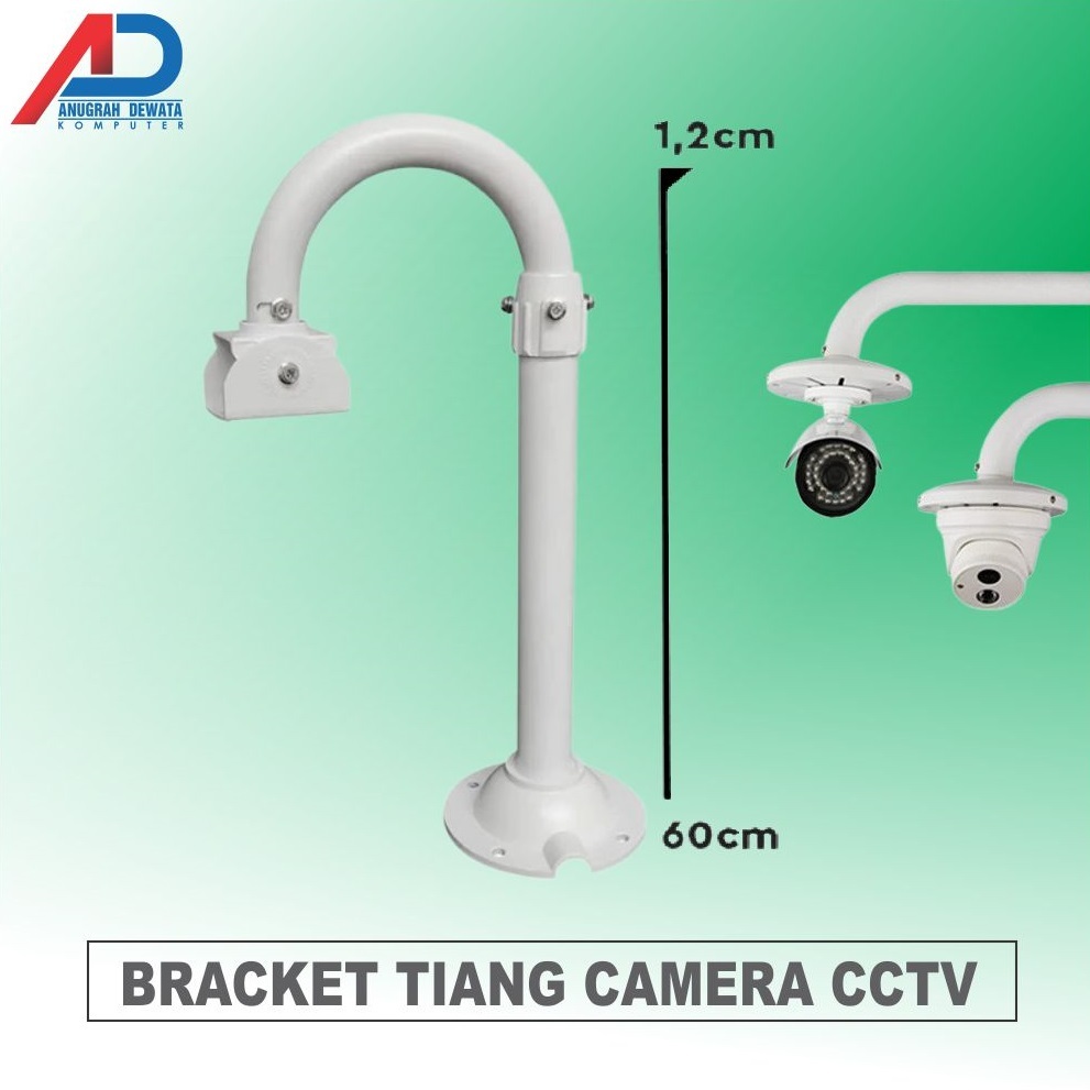 ADJUSTABLE BRACKET TIANG CAMERA CCTV/Pole Mount Bracket CCTV Camera