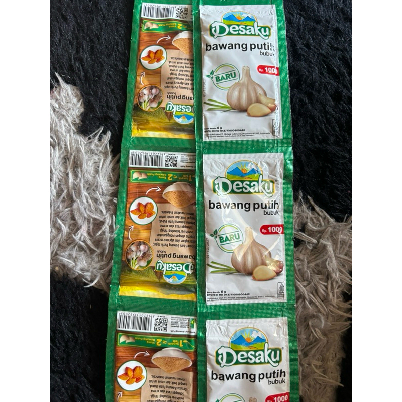 

Desaku Bawang Putih Bubuk 1renceng (12pcs)