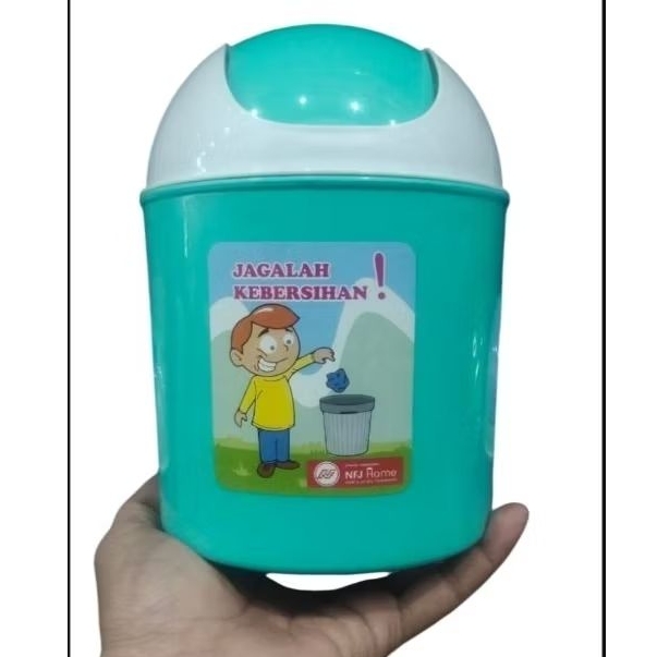 Tempat sampah mini / tong sampah kecil / tempat  sampah karakter