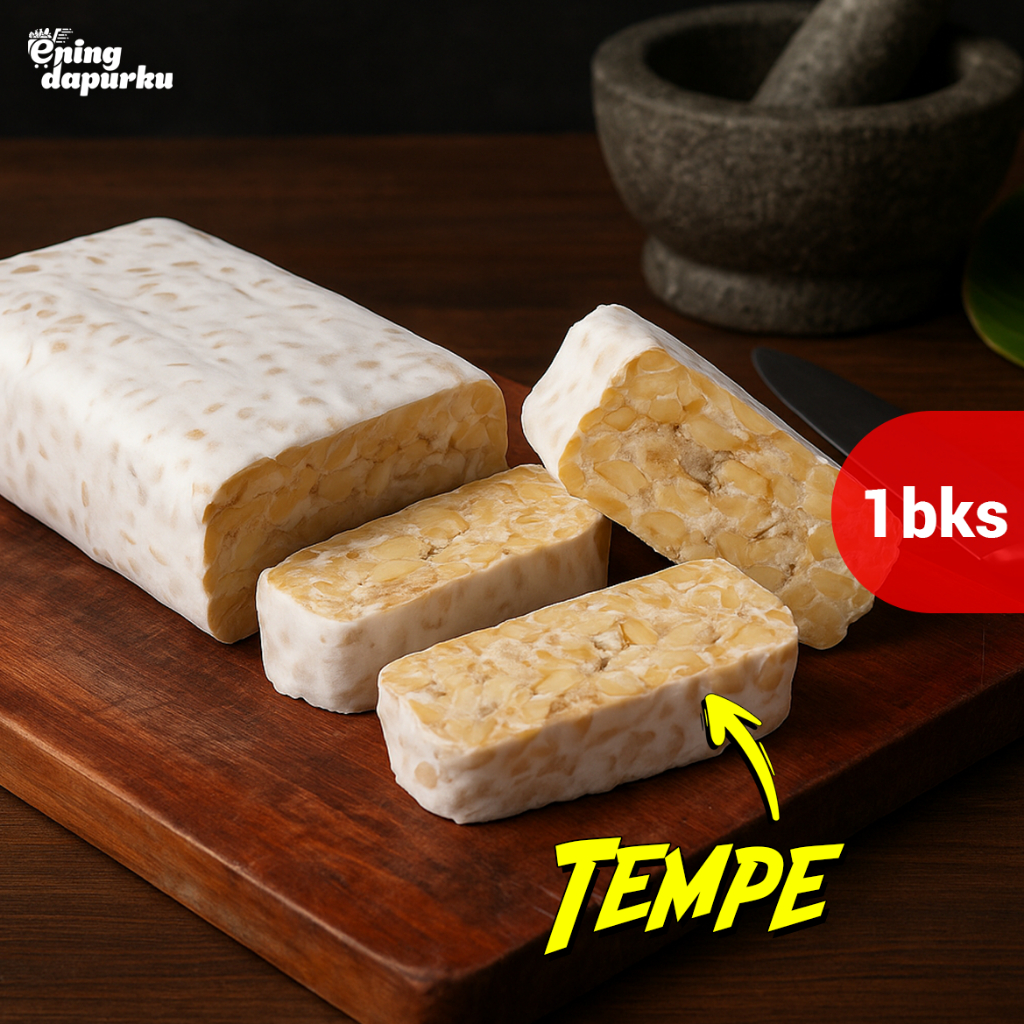 

Tempe Segar 1 Bungkus – Siap Goreng & Murah