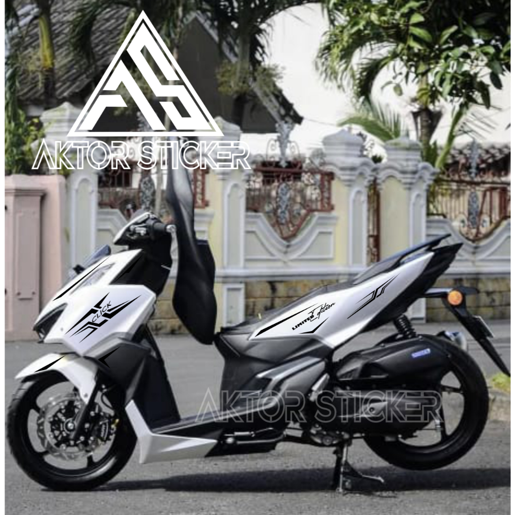 STIKER CUTTING VARIO 160 PUTIH