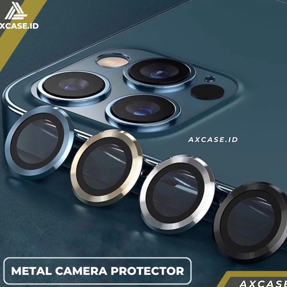 Bisa Cod Ring Kamera iPhone 11 12 13 PRO MAX MINI Tempered Glass Lens Camera Pelindung Lensa Kamera 