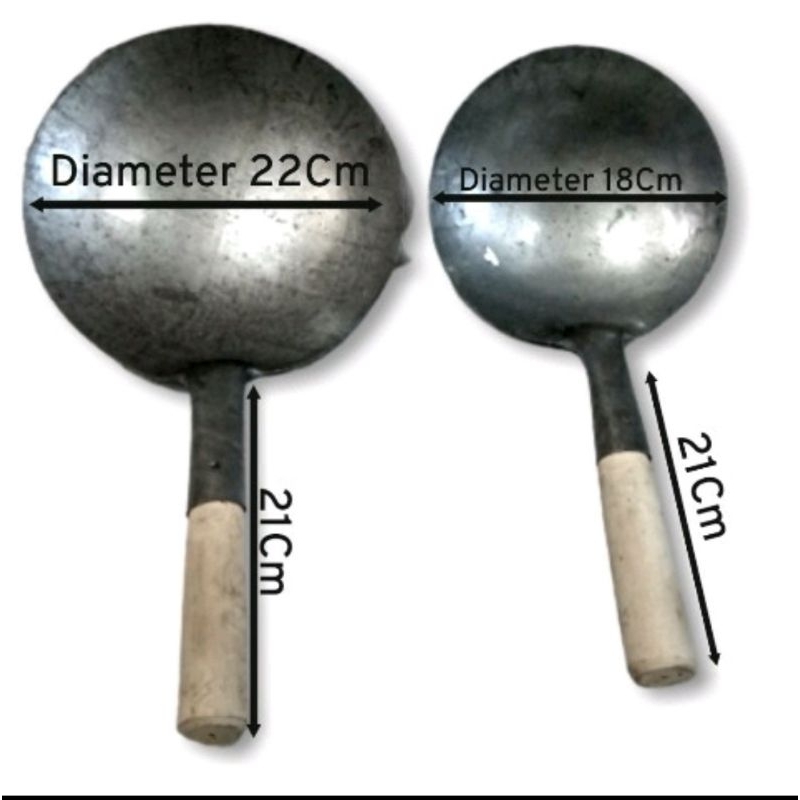 Ciduk Beras Ciduk Besi Buat Ambil Beras Bahan Besi Tebal