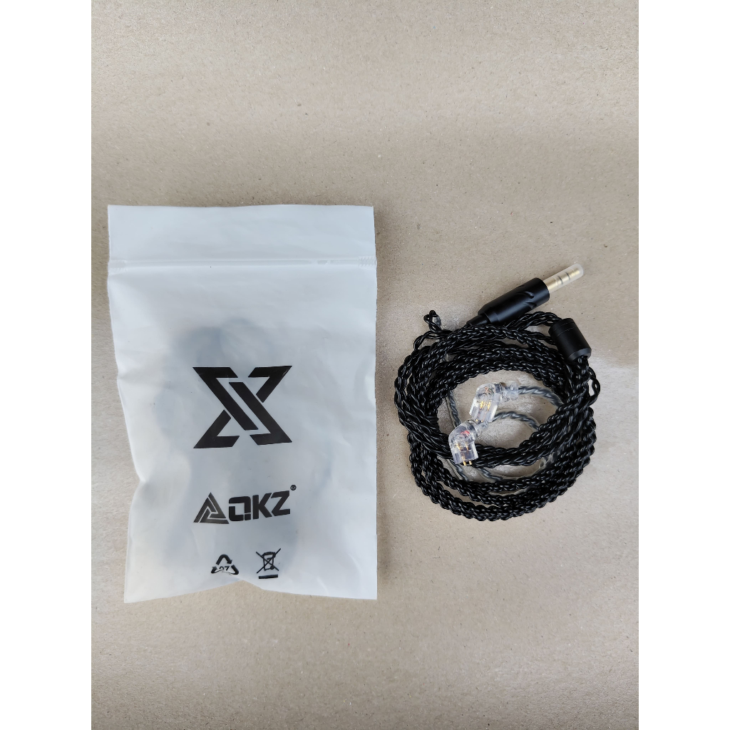 Kabel Earphone QKZ KZ KZ CCA TRN original copotan QKZ AK6 MAX non mic