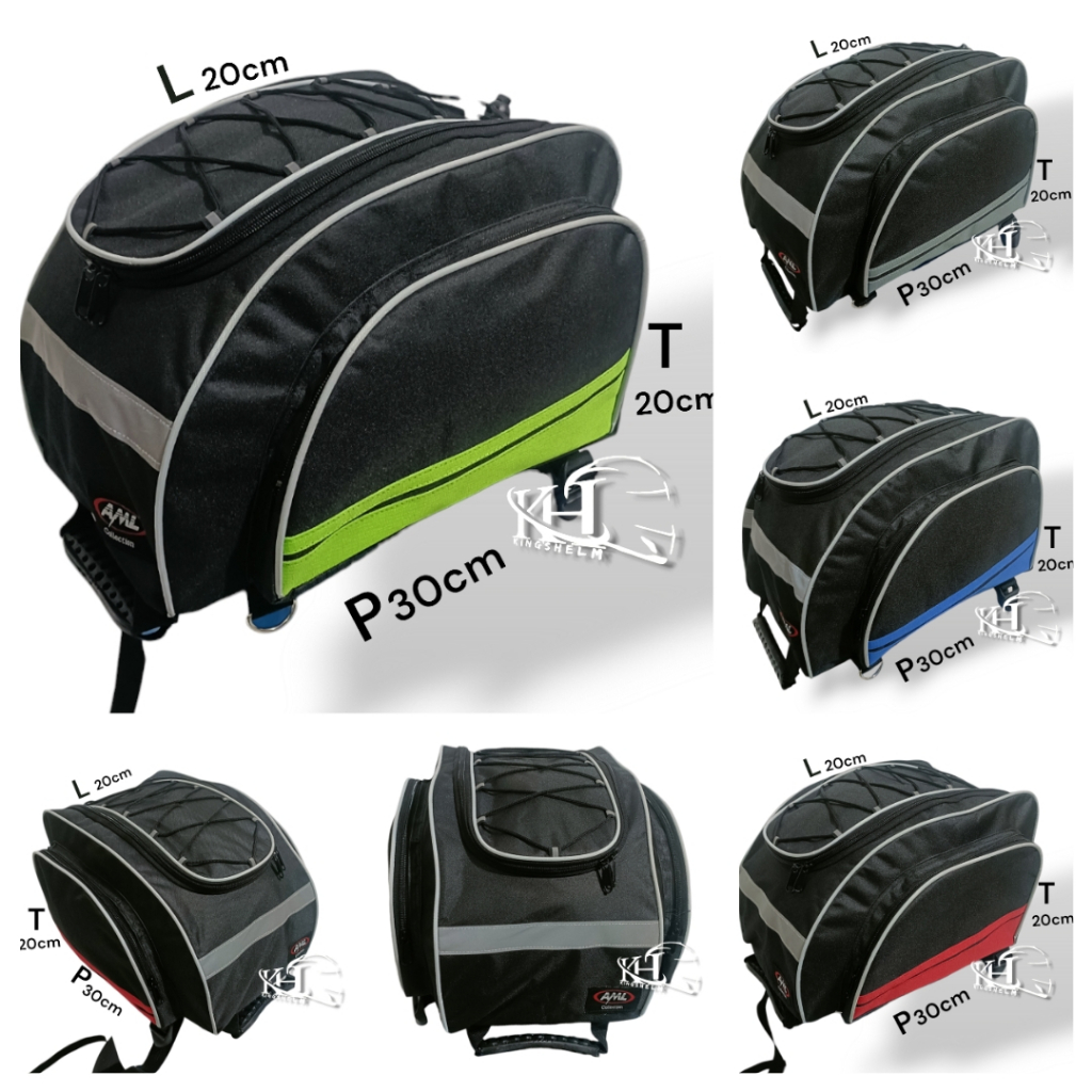 Tas Bagasi Motor Tas helm Tas sepeda Box motor touring side bag motor