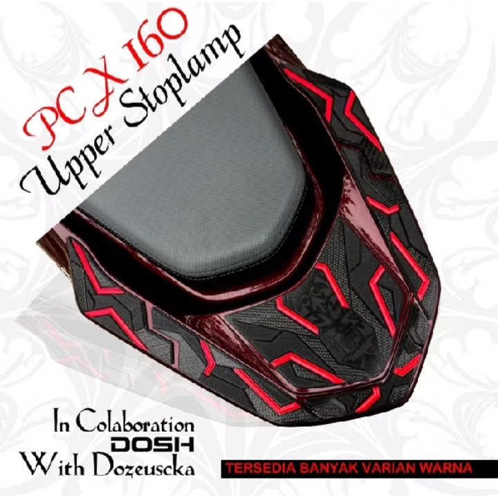 upper stop lampu pcx 160 2025 , upper stoplamp pcx 160 ,aksesoris motor pcx 160 2025