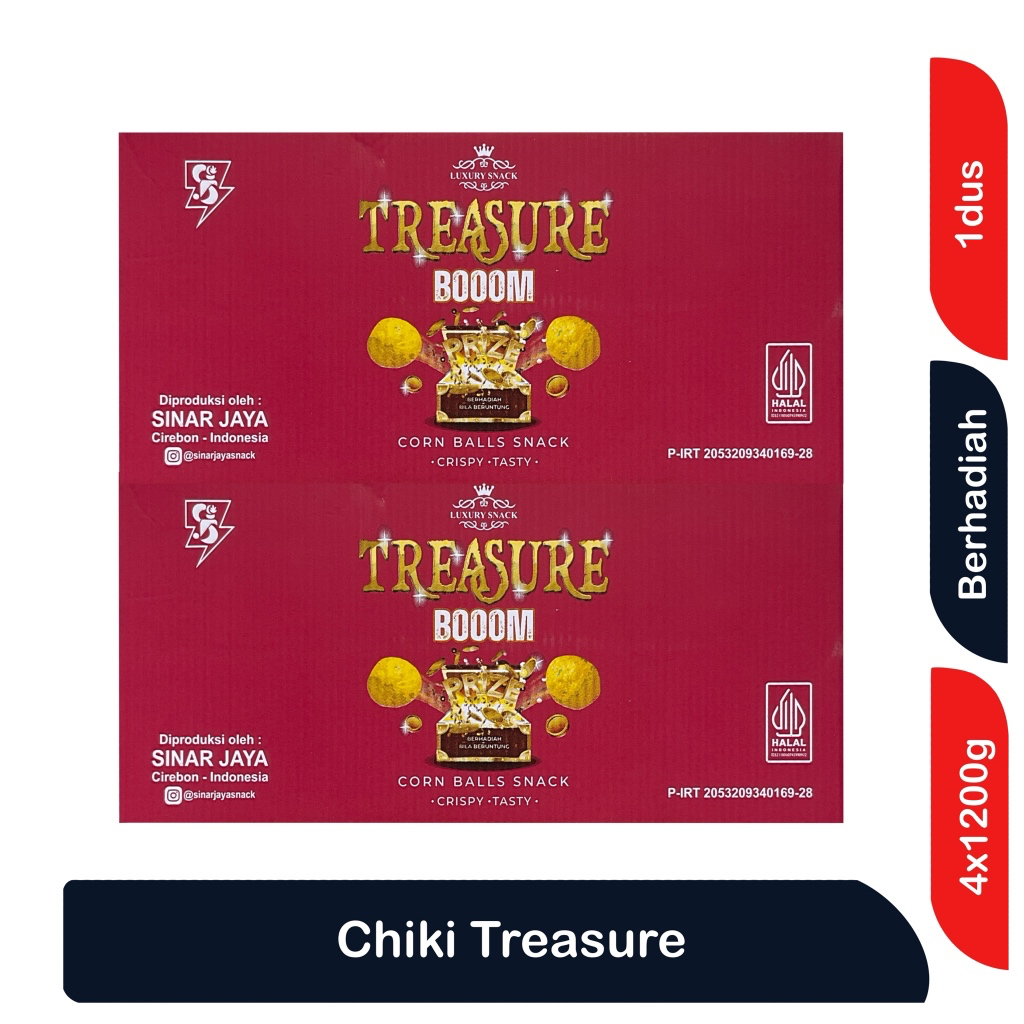 

Chiki Treasure Boom Berhadiah / Treasure Boom
