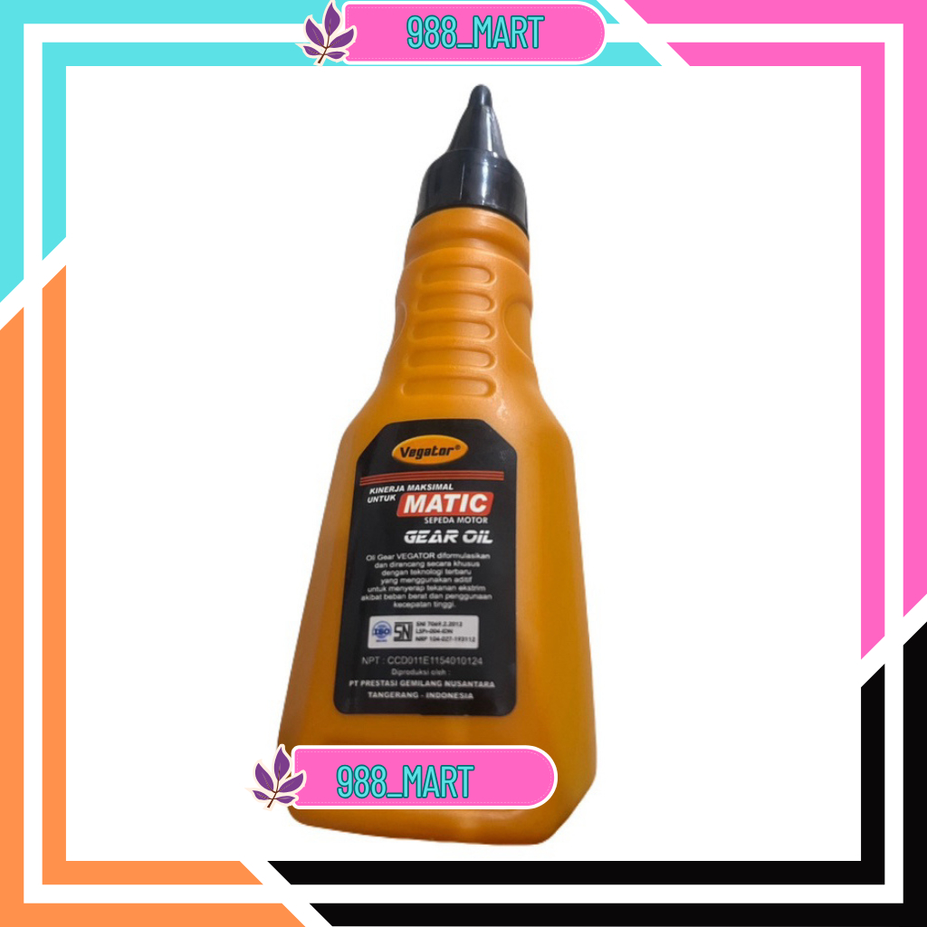 OLI GARDAN HONDA MATIC GEAR OIL 100ML / OLI GARDAN MATIC HONDA VEGATOR