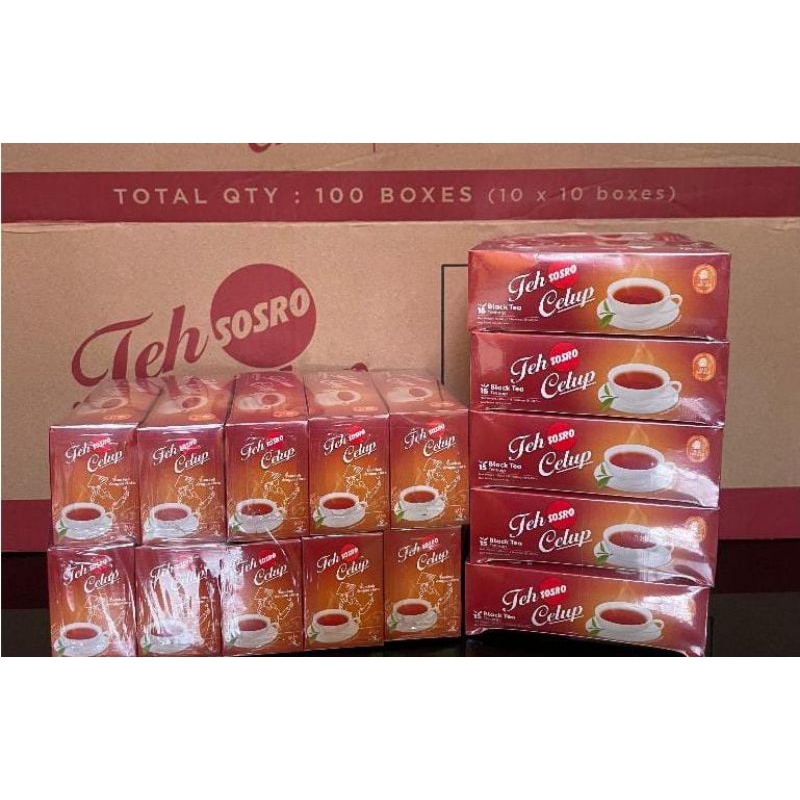 

TEH SOSRO isi 15 ecer / pack isi 10