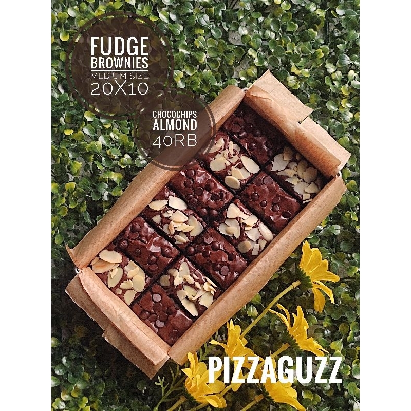 

Fudge Brwonies Choco Almond Medium