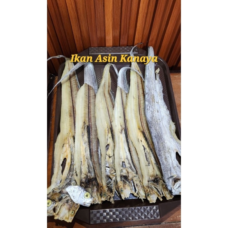 

Ikan Asin Layur Belah Semi Tawar Kualitas Super 250 gr / 500 gr / 1 kg.