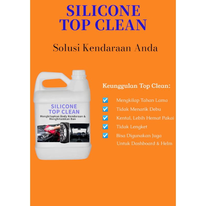 Silikon Pengkilap kendaraan / silicone / silikon pengkilap motor / silikon pengkilap mobil / Pelindu