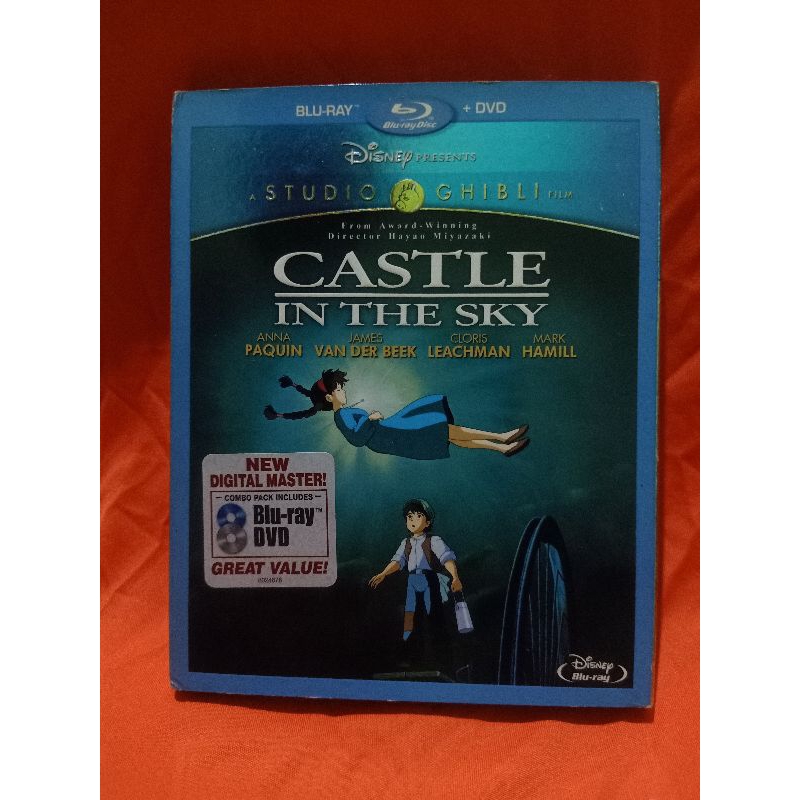 Bluray Original Studio Ghibli Castle In The Sky (Bekas) Bluray Disc BD Bluray DVD