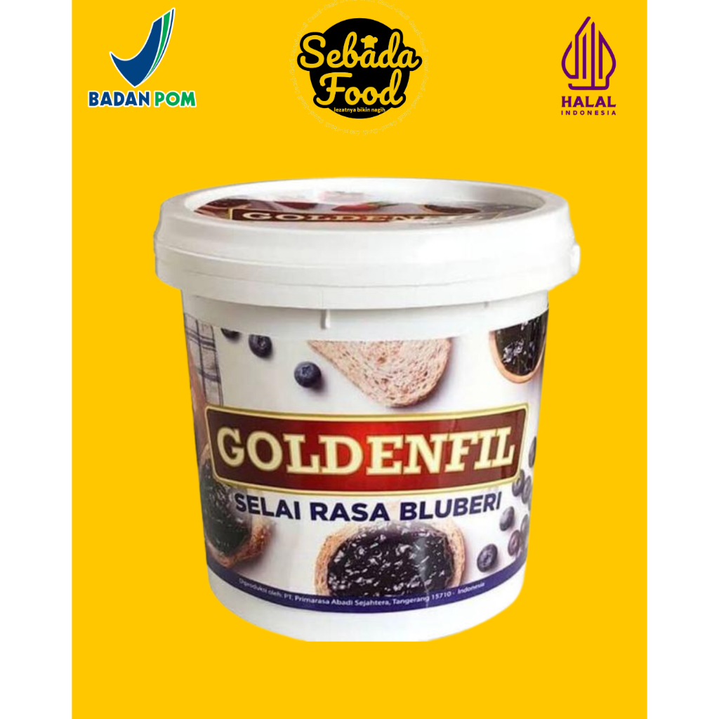 

GOLDENFILL BLUEBERRY JAM 1Kg