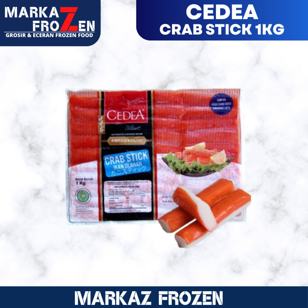 

CEDEA CRAB STICK / STIK KEPITING 1KG
