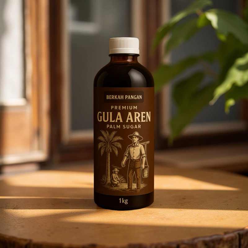 

Gula Aren Asli 100% Murni Organik - Gula Aren Cair Briks 75