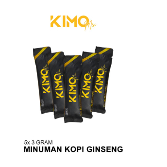 

SUPER AMPUH KIMO Minuman Botanical Serbuk untuk Pria Rasa Kopi & Ginseng 5 Sachet-HARGA PERSACHET