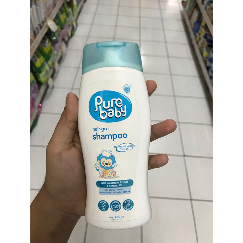 PURE BABY SHAMPOO HAIR GRO 200ML