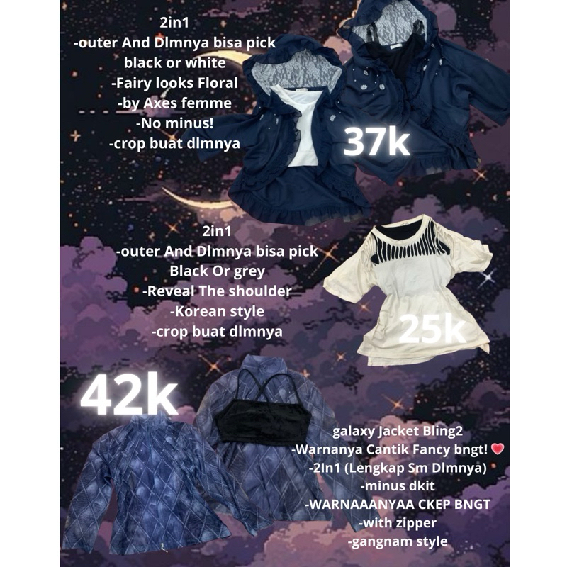outer axes Femme + Admin