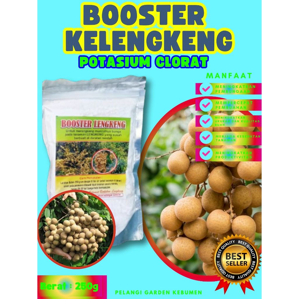 ANTI LAYU  Boster Kelengkeng Kclo 3 Murni 250gram