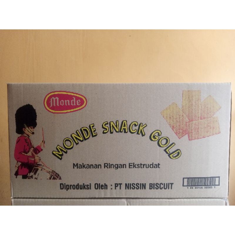 

Monde Serena Gold 60gram 1 karton Isi 30PCS