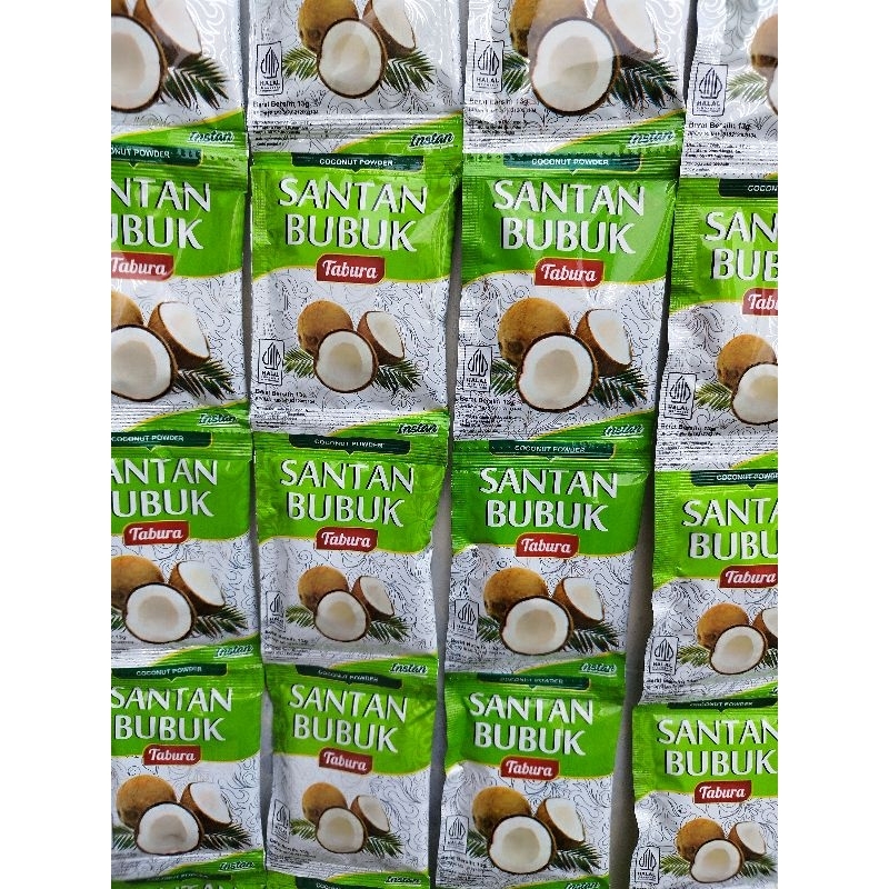 

1 renceng (10 sachet) SANTAN TABURA tinggal seduh siap pakai campuran masakan